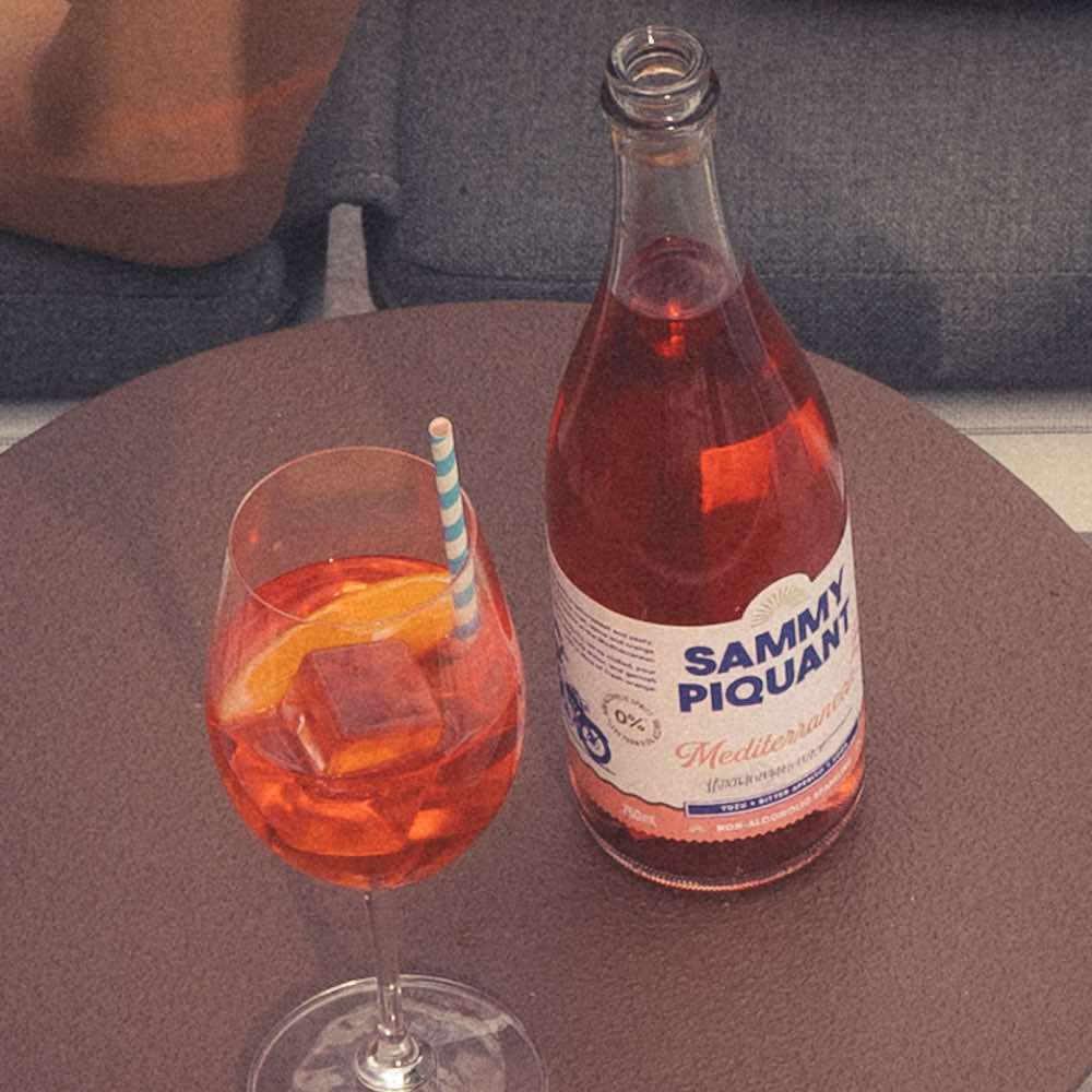 Sammy Piquant Non Alcoholic Mediterranean Spritz 750ml Bottle - Sammy Piquant - Craftzero