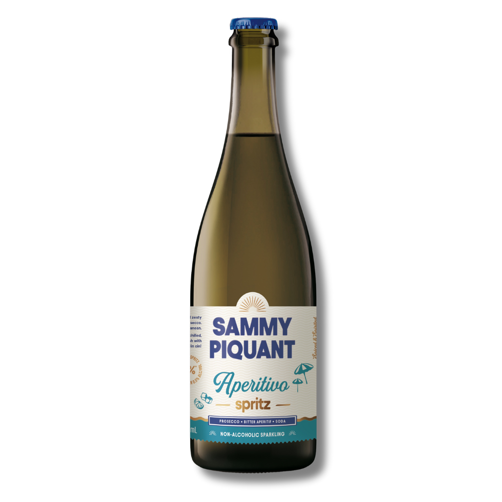Sammy Piquant Non-Alcoholic Sparkling Aperitivo Spritz 750ml Bottle - Sammy Piquant - Craftzero