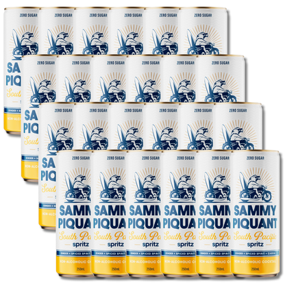 Sammy Piquant: South Pacific Spritz Zero Sugar Alcohol Free Cocktail 250ml - Sammy Piquant - Craftzero