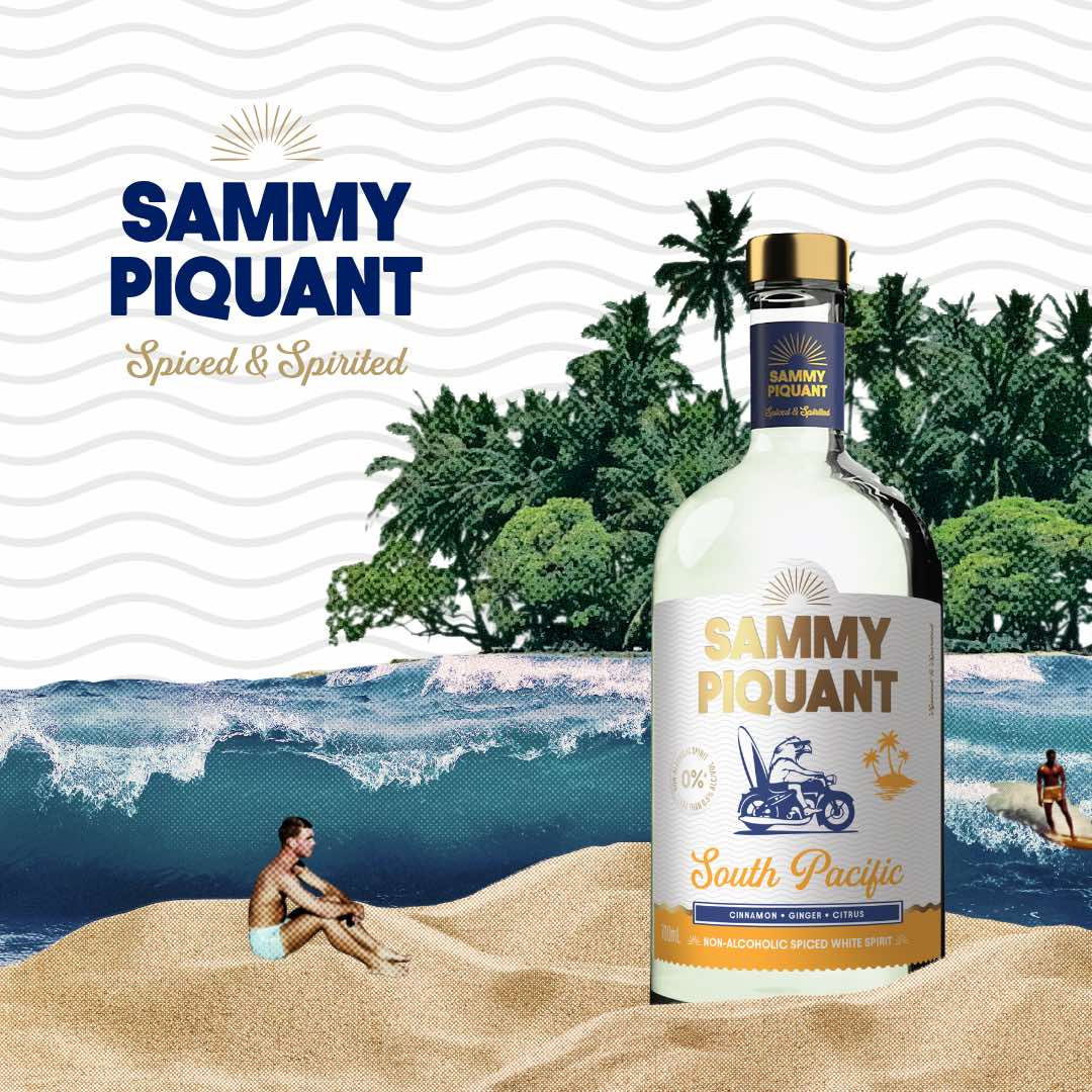 Sammy Piquant: South Pacific Spiced White Spirit Non Alcoholic 700ml - Sammy Piquant - Craftzero