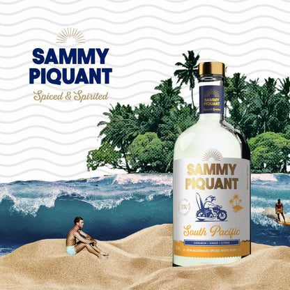 Sammy Piquant: South Pacific Spiced White Spirit Non Alcoholic 700ml - Sammy Piquant - Craftzero