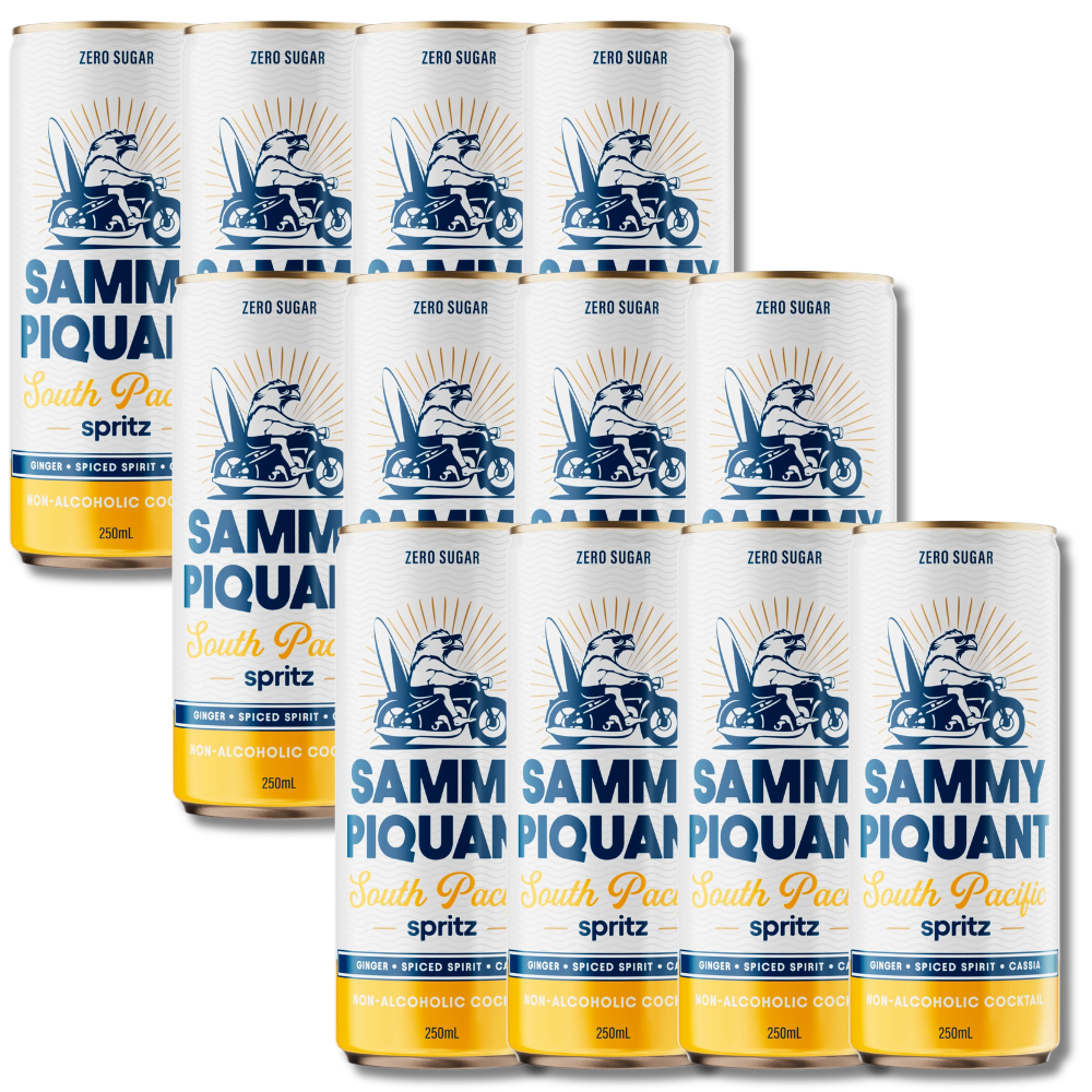 Sammy Piquant: South Pacific Spritz Zero Sugar Alcohol Free Cocktail 250ml - Sammy Piquant - Craftzero