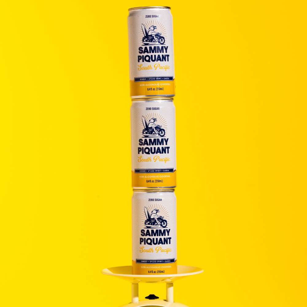 Sammy Piquant: South Pacific Spritz Zero Sugar Alcohol Free Cocktail 250ml - Sammy Piquant - Craftzero