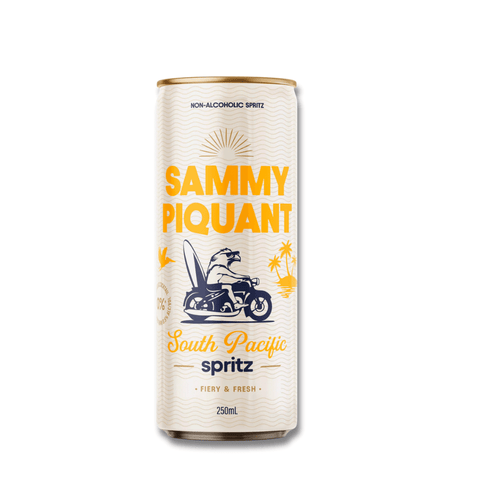 Sammy Piquant: South Pacific Spritzer Alcohol Free Cocktail 250ML - Sammy Piquant - Craftzero