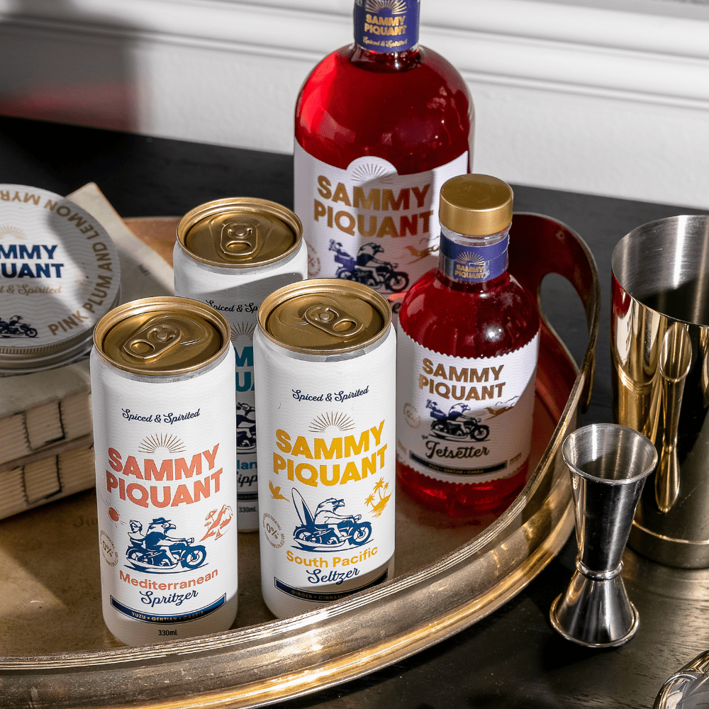 Sammy Piquant: The Jetsetter Non-Alcoholic Aperitif 700ML - Sammy Piquant - Craftzero