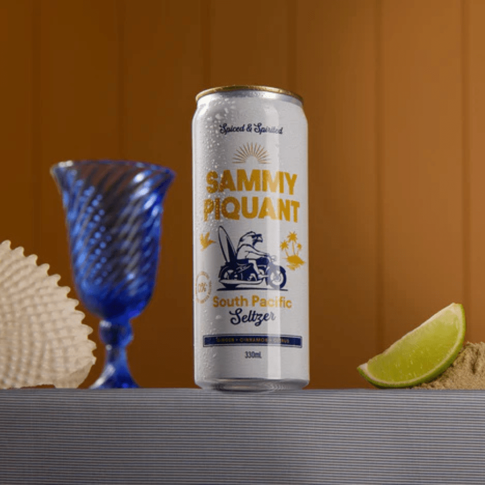 Sammy Piquant: South Pacific Spritz Zero Sugar Alcohol Free Cocktail 250ml - Sammy Piquant - Craftzero