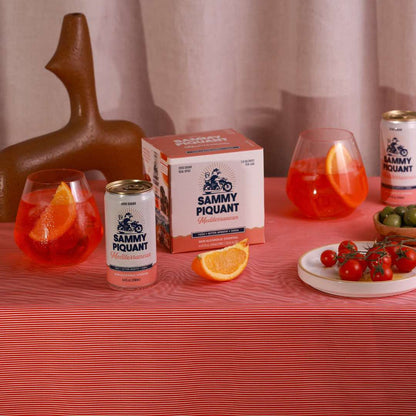Sammy Piquant: Mediterranean Spritz Zero Sugar Alcohol Free Cocktail 250ml - Sammy Piquant - Craftzero