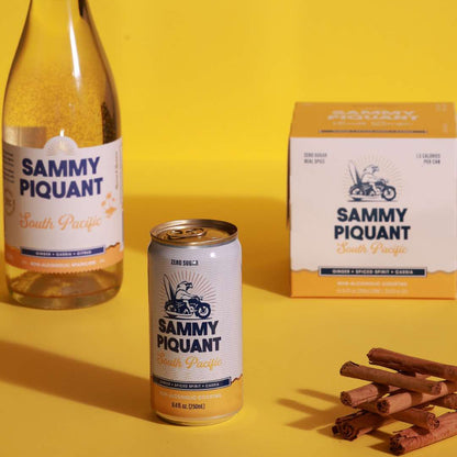 Sammy Piquant: South Pacific Spritz Zero Sugar Alcohol Free Cocktail 250ml - Sammy Piquant - Craftzero