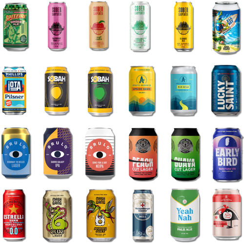 Craftzero Seasonal Zero Beer Box - April/May (24 Pack)