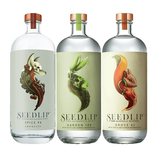 Seedlip Trio Non-Alcoholic Spirits Pack - Garden, Grove & Spice - Seedlip Drinks - Craftzero