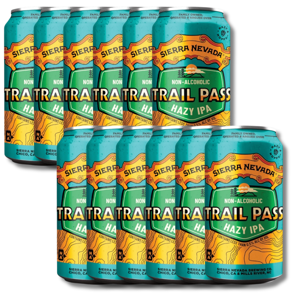 Sierra Nevada Trail Pass Non-Alcoholic Hazy IPA Beer 355ml