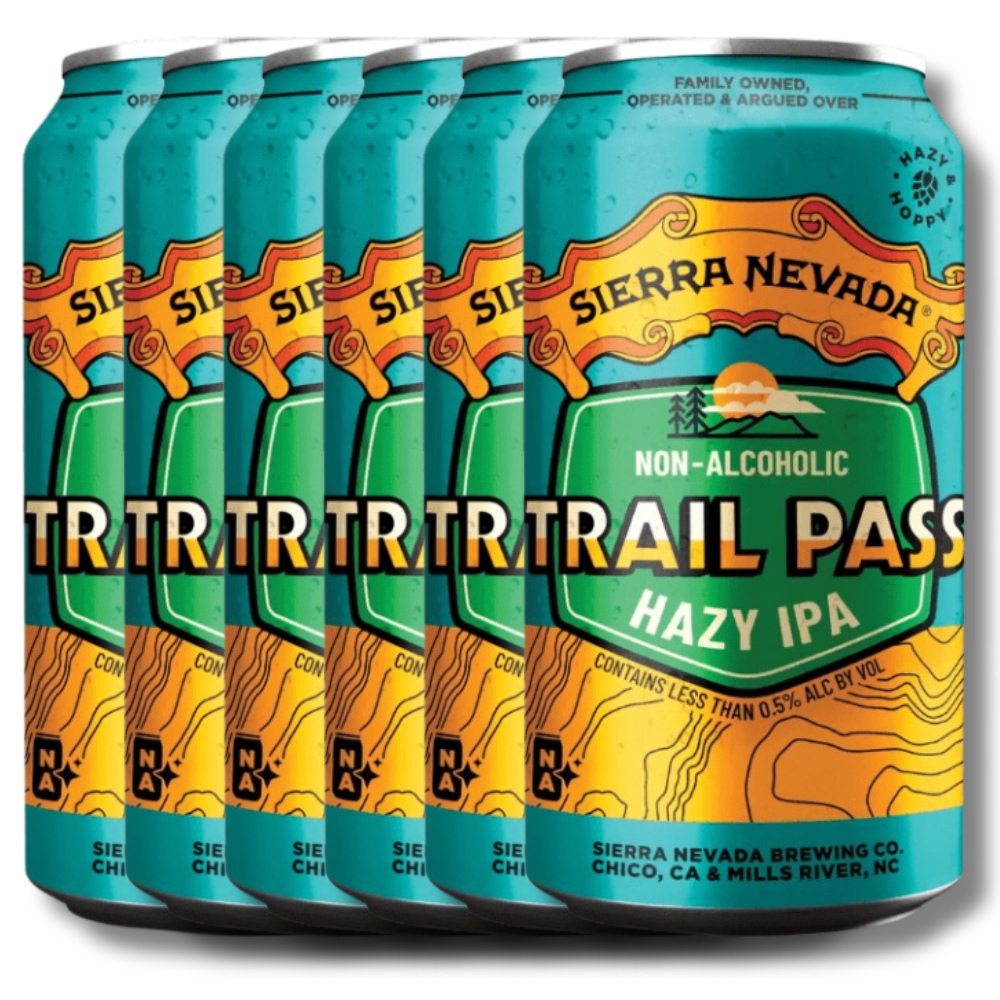 Sierra Nevada Trail Pass Non-Alcoholic Hazy IPA Beer 355ml