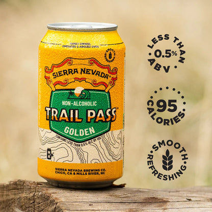 Sierra Nevada Trail Pass Non-Alcoholic Beer Golden Ale 355ml - Sierra Nevada - Craftzero