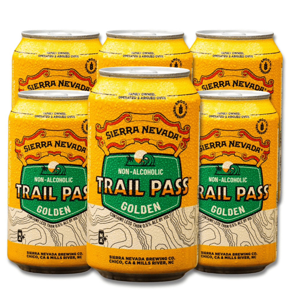 Sierra Nevada Trail Pass Non-Alcoholic Beer Golden Ale 355ml - Sierra Nevada - Craftzero
