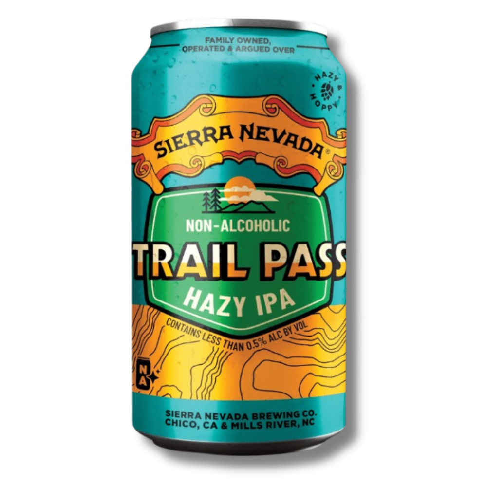 Sierra Nevada Trail Pass Non-Alcoholic Hazy IPA Beer 355ml - Sierra Nevada - Craftzero