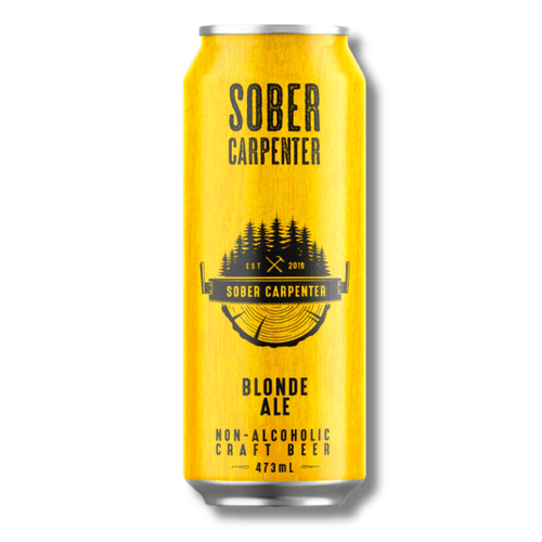 Sober Carpenter Blonde Ale Non-Alcoholic Craft Beer 473ml - Sober Carpenter - Craftzero