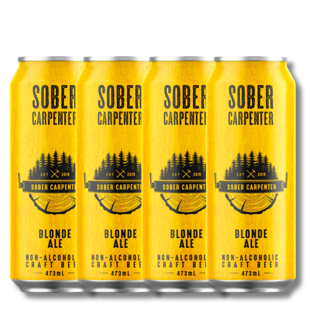 Sober Carpenter Blonde Ale Non-Alcoholic Craft Beer 473ml - Sober Carpenter - Craftzero