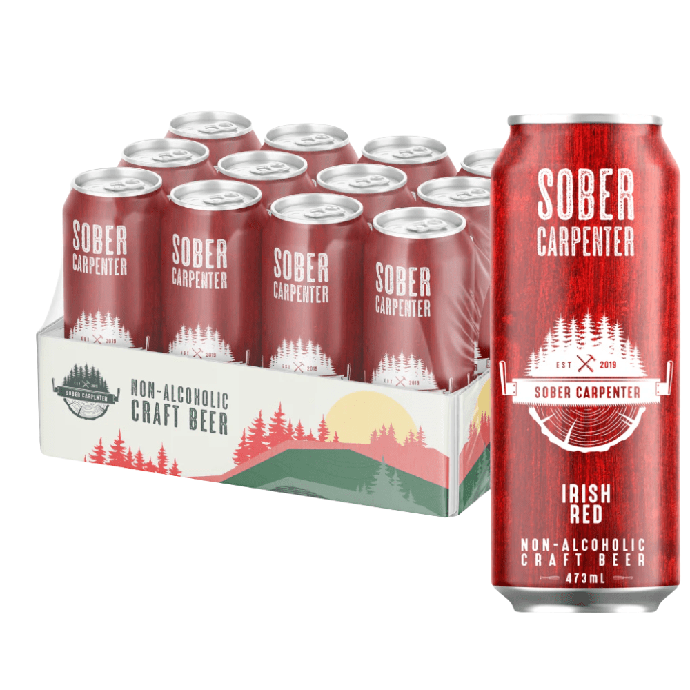 Sober Carpenter Non-Alcoholic Irish Red Ale 473ml - Sober Carpenter - Craftzero