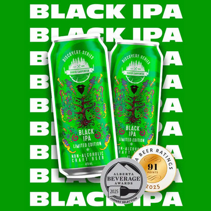 Sober Carpenter Non-Alcoholic Limited Edition Black IPA 473ml - Sober Carpenter - Craftzero