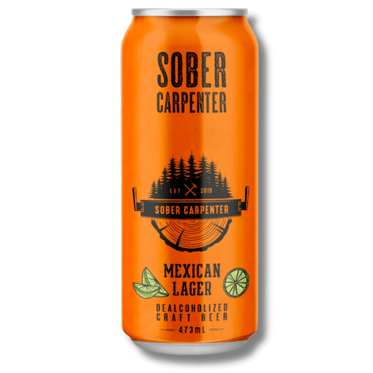 Sober Carpenter Non-Alcoholic Mexican Lager 473ml - Sober Carpenter - Craftzero