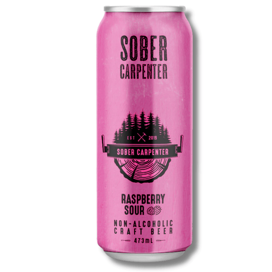 Sober Carpenter Non-Alcoholic Raspberry Sour 473ml - Sober Carpenter - Craftzero