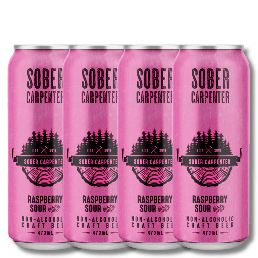 Sober Carpenter Non-Alcoholic Raspberry Sour 473ml - Sober Carpenter - Craftzero