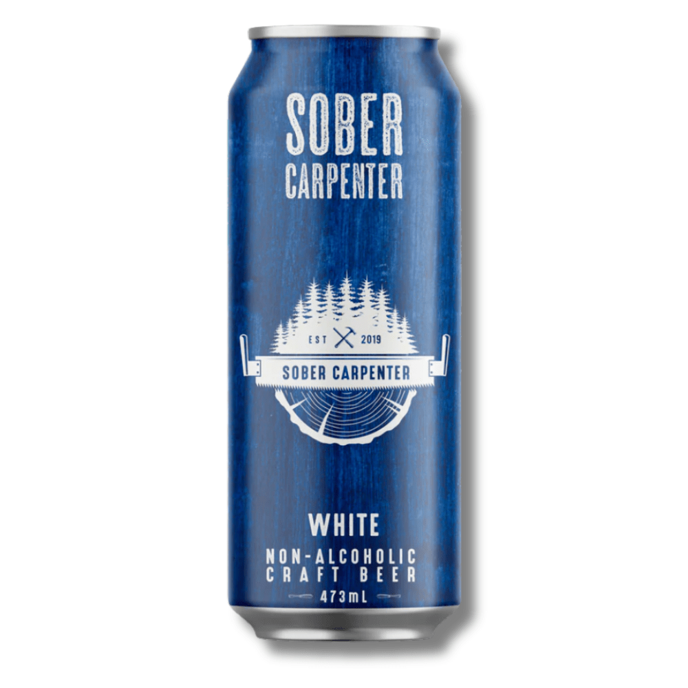 Sober Carpenter Non-Alcoholic White Wheat Beer 473ml - Sober Carpenter - Craftzero