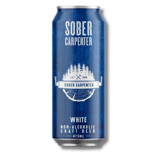 Sober Carpenter Non-Alcoholic White Wheat Beer 473ml - Sober Carpenter - Craftzero
