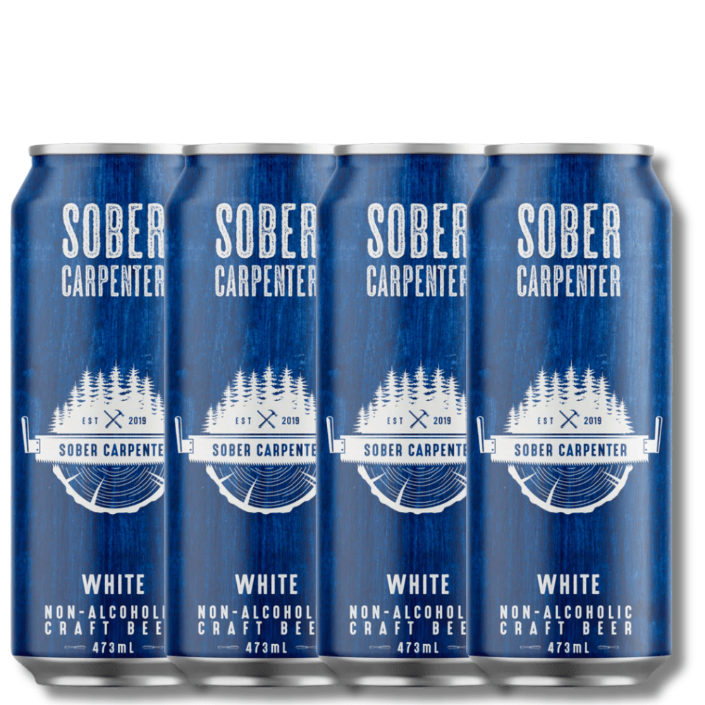 Sober Carpenter Non-Alcoholic White Wheat Beer 473ml - Sober Carpenter - Craftzero