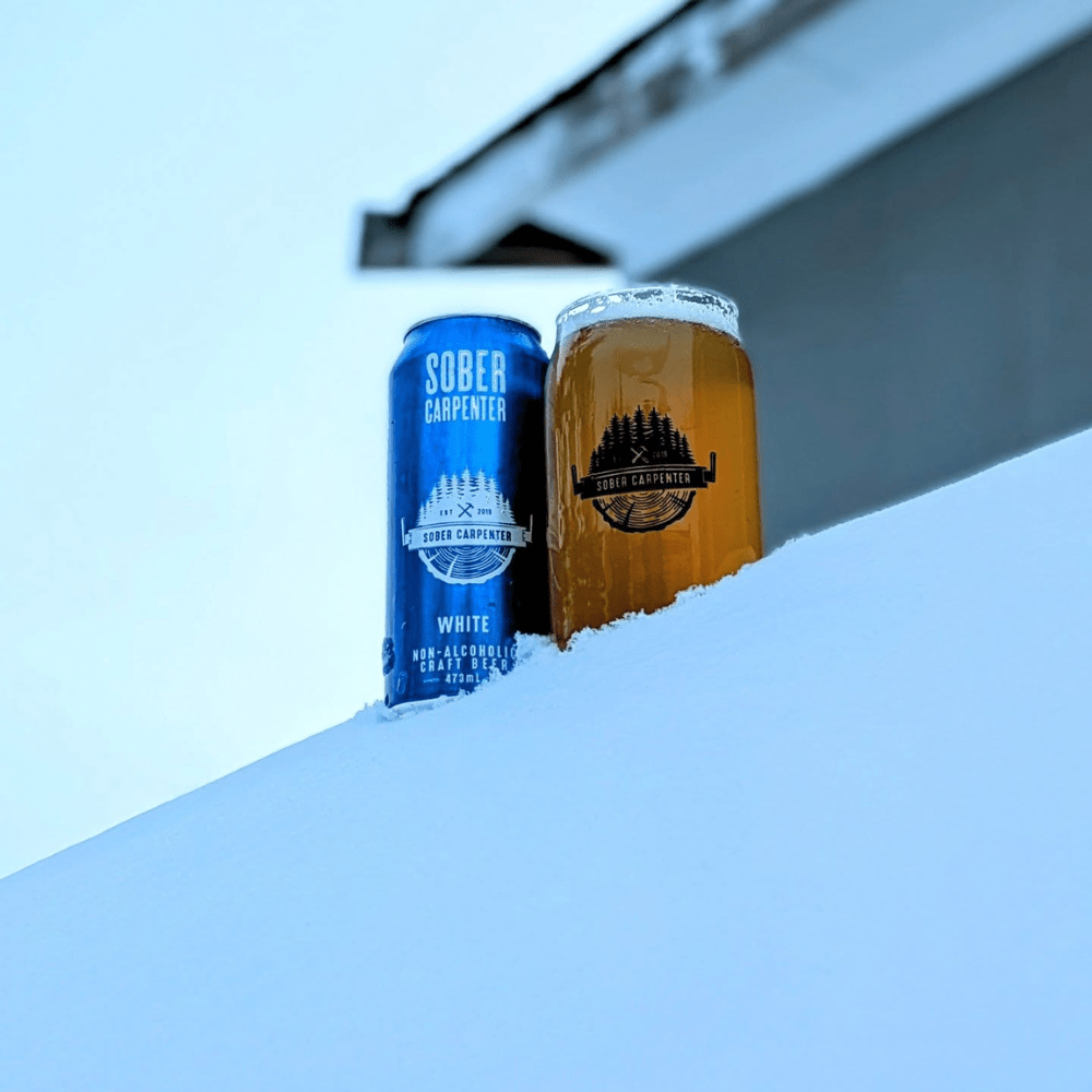 Sober Carpenter Non-Alcoholic White Wheat Beer 473ml - Sober Carpenter - Craftzero