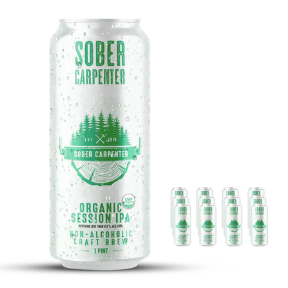 Sober Carpenter Organic Session IPA Non-Alcoholic Craft Beer 473ml - Sober Carpenter - Craftzero