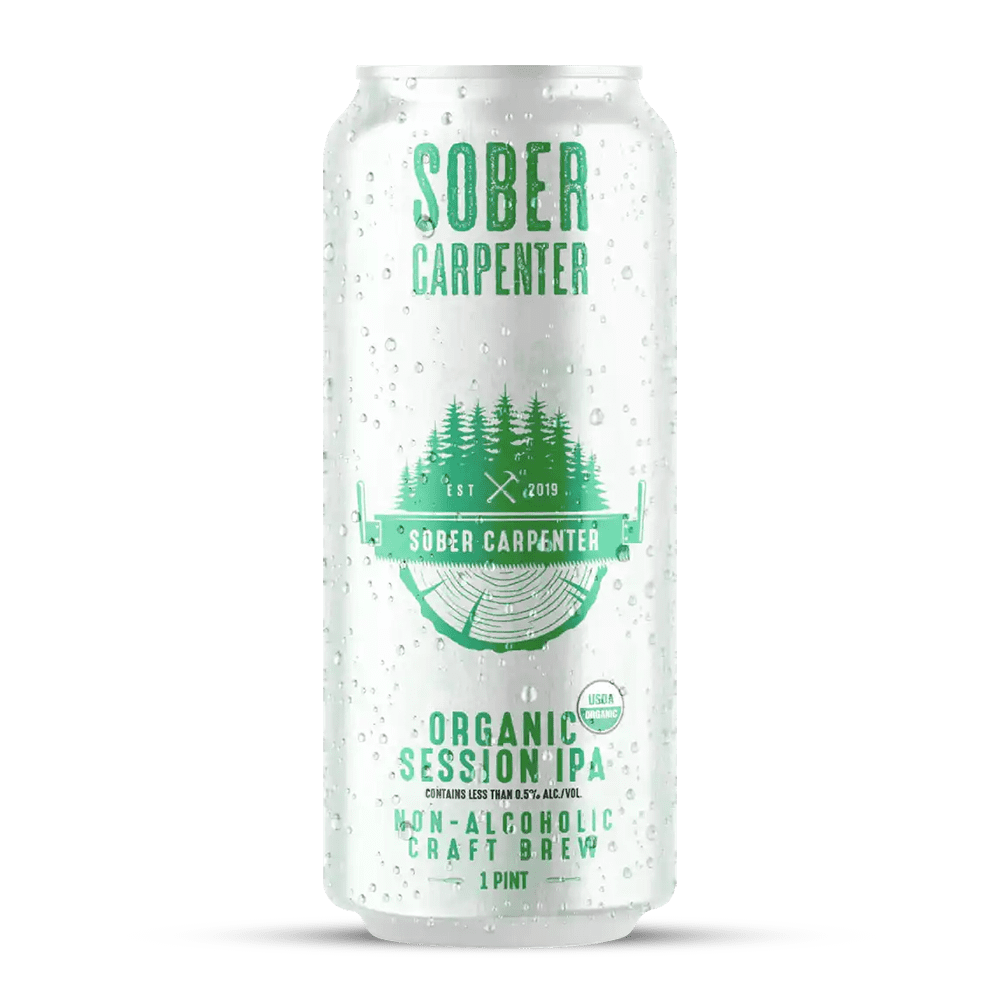 Sober Carpenter Organic Session IPA Non-Alcoholic Craft Beer 473ml - Sober Carpenter - Craftzero