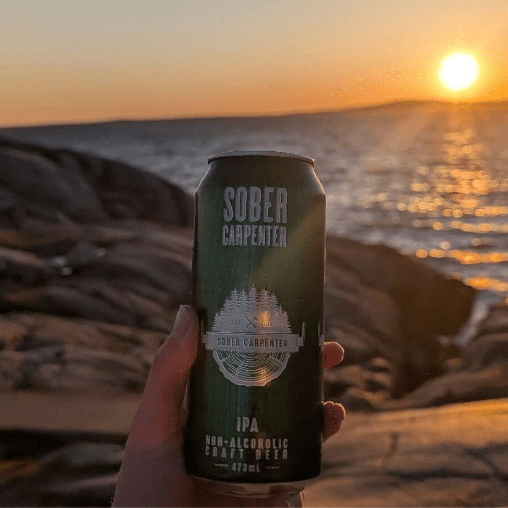 Sober Carpenter West Coast IPA Non-Alcoholic Beer 473ml - Sober Carpenter - Craftzero