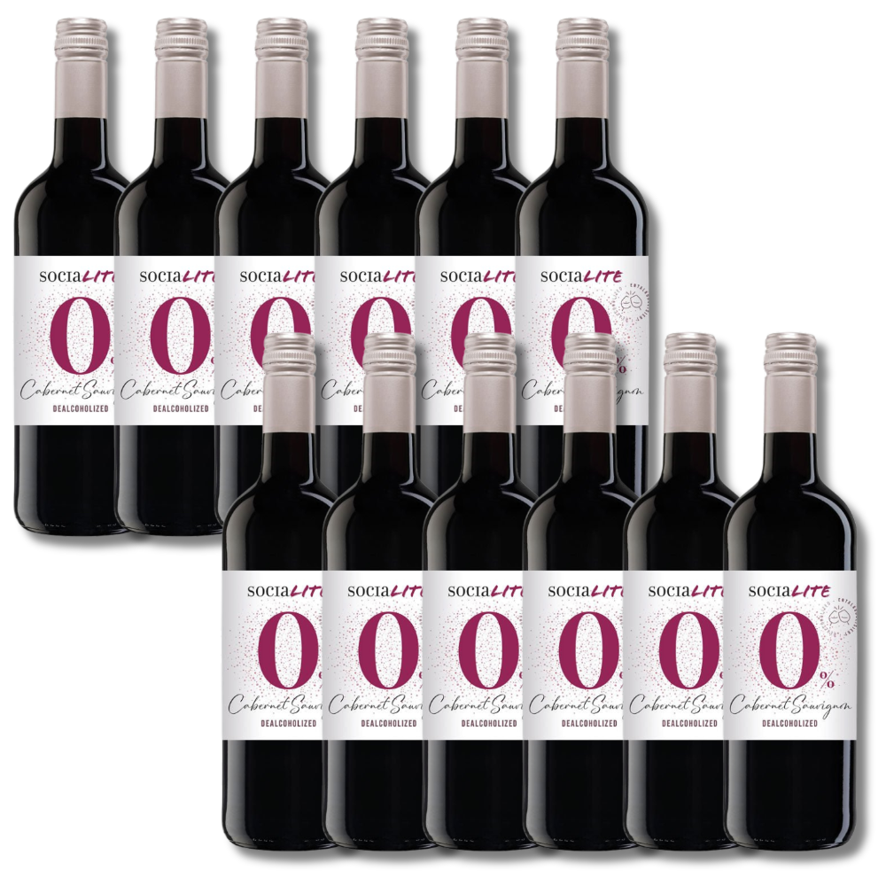 SociaLITE Non-Alcoholic Cabernet Sauvignon 750ml - SociaLite - Craftzero