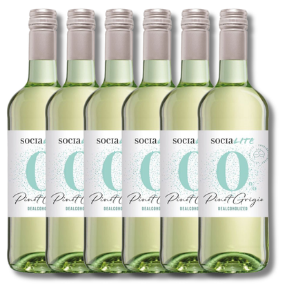 SociaLITE Non-Alcoholic Pinot Grigio 750ml - SociaLite - Craftzero