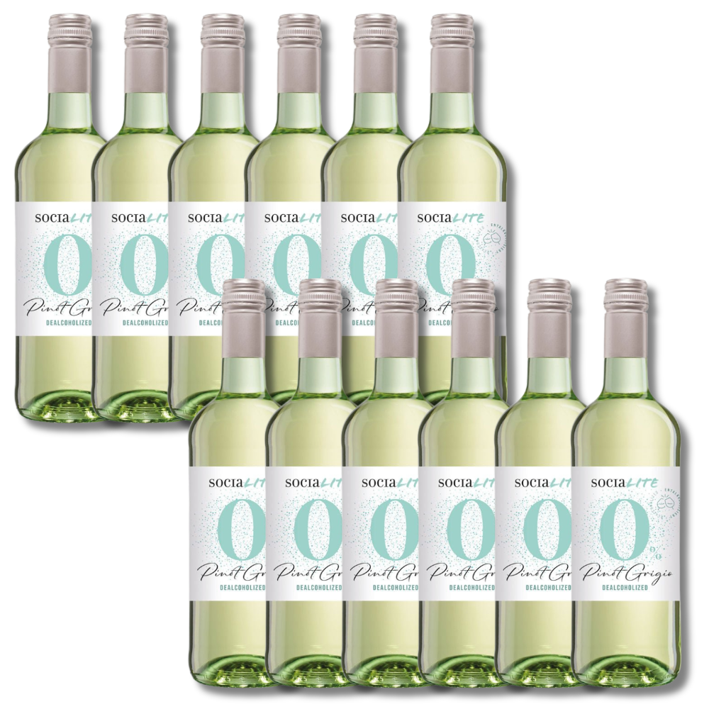 SociaLITE Non-Alcoholic Pinot Grigio 750ml - SociaLite - Craftzero