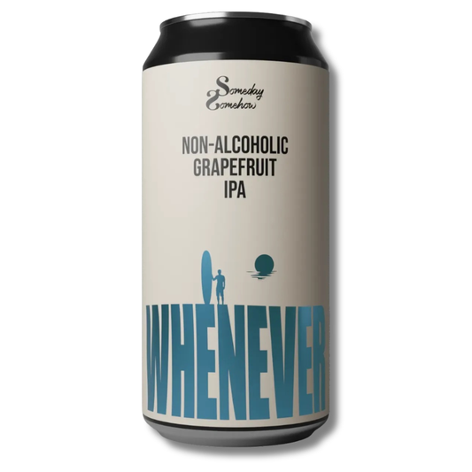Someday Somehow Gluten Free Alcohol Free "Whenever" Grapefruit IPA 440ml - Someday Somehow - Craftzero