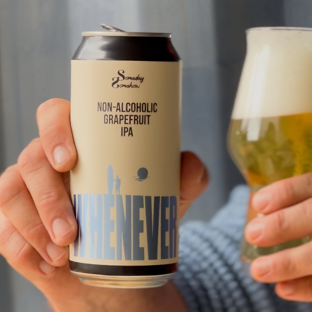 Someday Somehow Gluten Free Alcohol Free "Whenever" Grapefruit IPA 440ml - Someday Somehow - Craftzero
