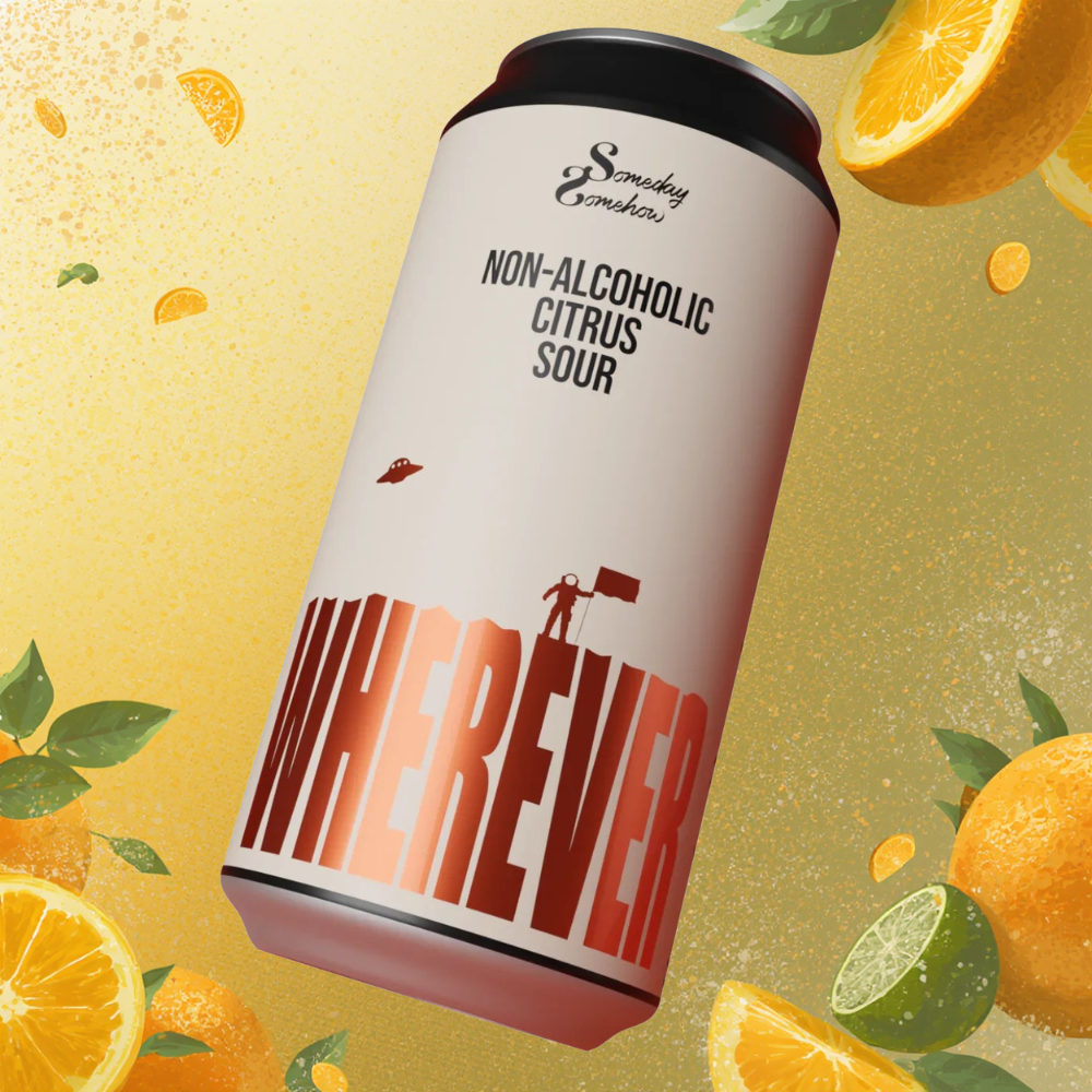 Someday Somehow Gluten Free Alcohol Free "Wherever" Citrus Sour 440ml - Someday Somehow - Craftzero