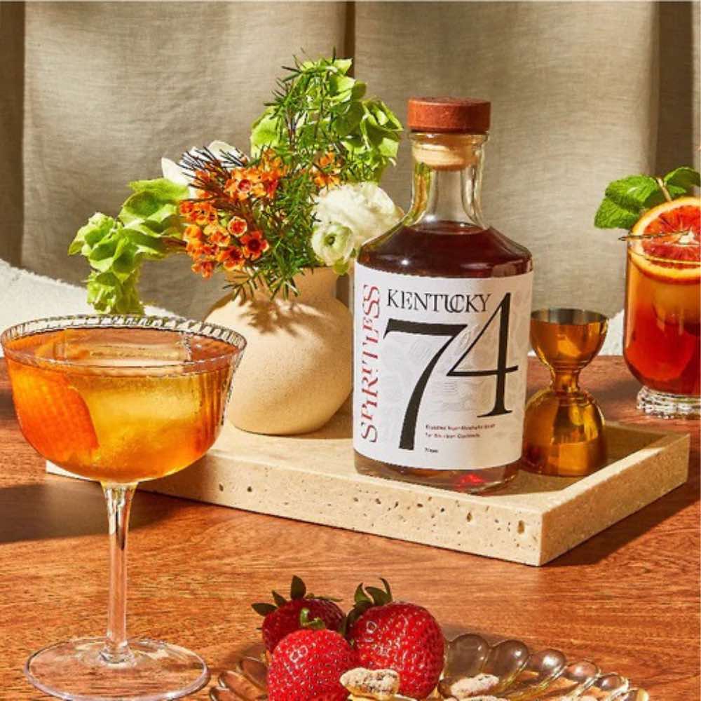 Spiritless Kentucky 74 Distilled Non-Alcoholic Bourbon 700ml - Spiritless - Craftzero