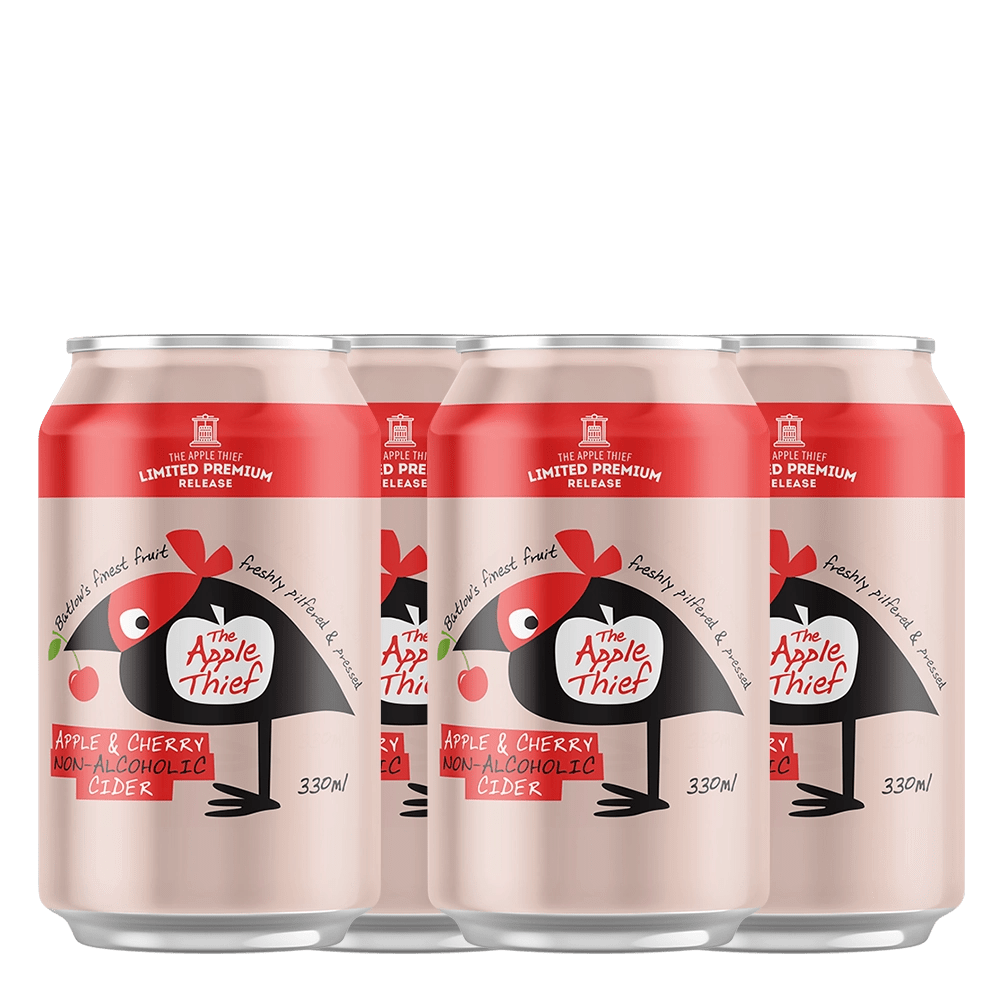 The Apple Thief Non-Alcoholic Apple & Cherry Cider 330ml - The Apple Thief - Craftzero