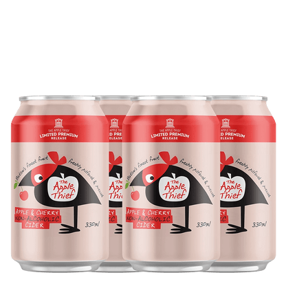 The Apple Thief Non-Alcoholic Apple & Cherry Cider 330ml - The Apple Thief - Craftzero