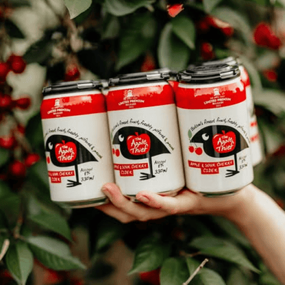 The Apple Thief Non-Alcoholic Apple & Cherry Cider 330ml - The Apple Thief - Craftzero