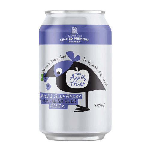 The Apple Thief Non-Alcoholic Apple & Blueberry Cider 330ml - The Apple Thief - Craftzero