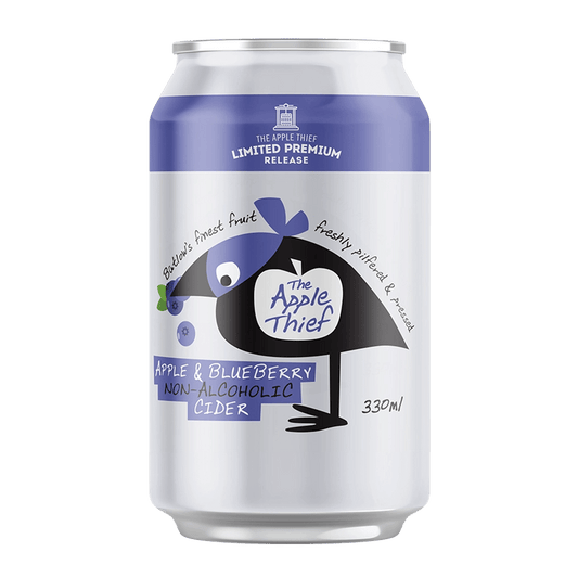 The Apple Thief Non-Alcoholic Apple & Blueberry Cider 330ml - The Apple Thief - Craftzero