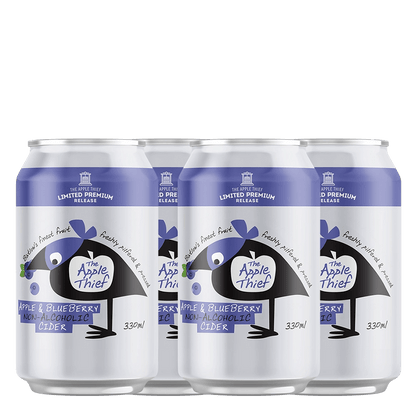 The Apple Thief Non-Alcoholic Apple & Blueberry Cider 330ml - The Apple Thief - Craftzero