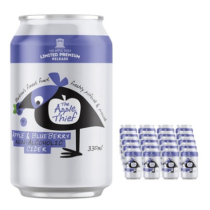 The Apple Thief Non-Alcoholic Apple & Blueberry Cider 330ml - The Apple Thief - Craftzero