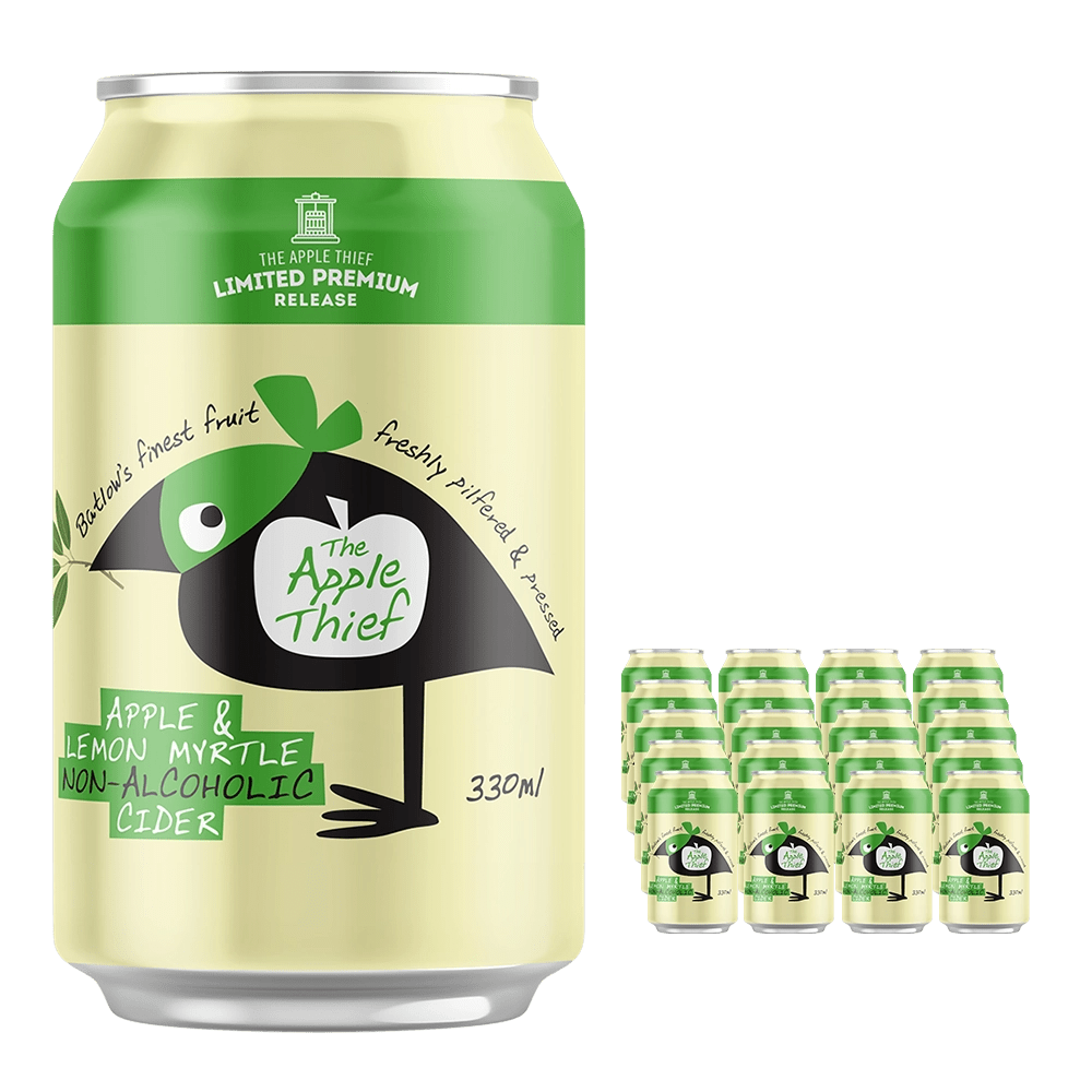 The Apple Thief Non-Alcoholic Lemon Myrtle Cider 330ml - The Apple Thief - Craftzero
