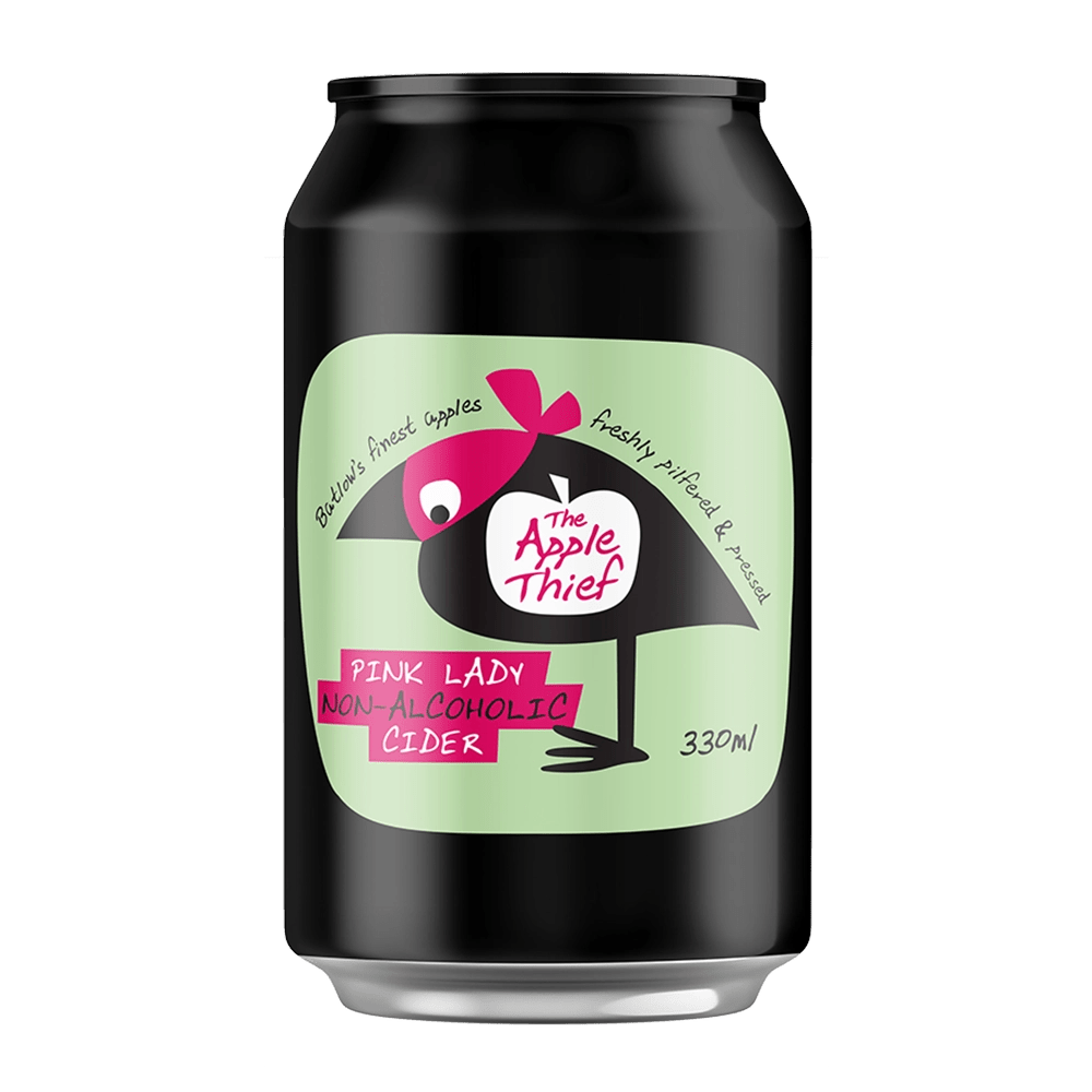 The Apple Thief Pink Lady Non-Alcoholic Cider 330ml - The Apple Thief - Craftzero