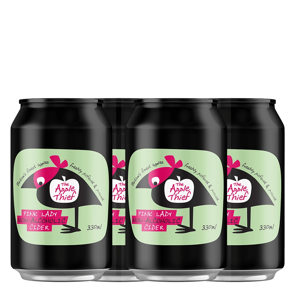 The Apple Thief Pink Lady Non-Alcoholic Cider 330ml - The Apple Thief - Craftzero
